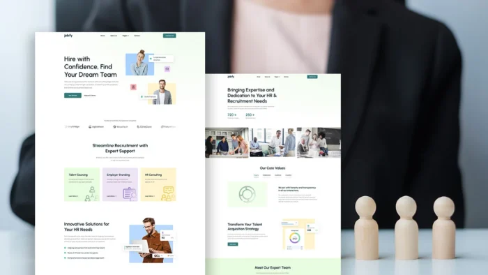 Jobify – Human Resources & Recruitment Agency Elementor Template - Image 1